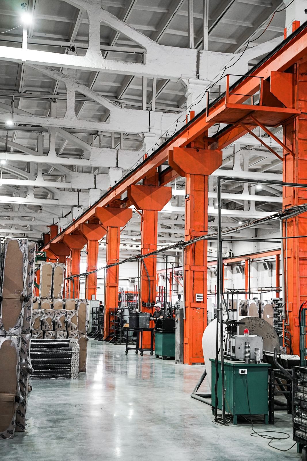 Industrial IoT sensor deployment on a production line